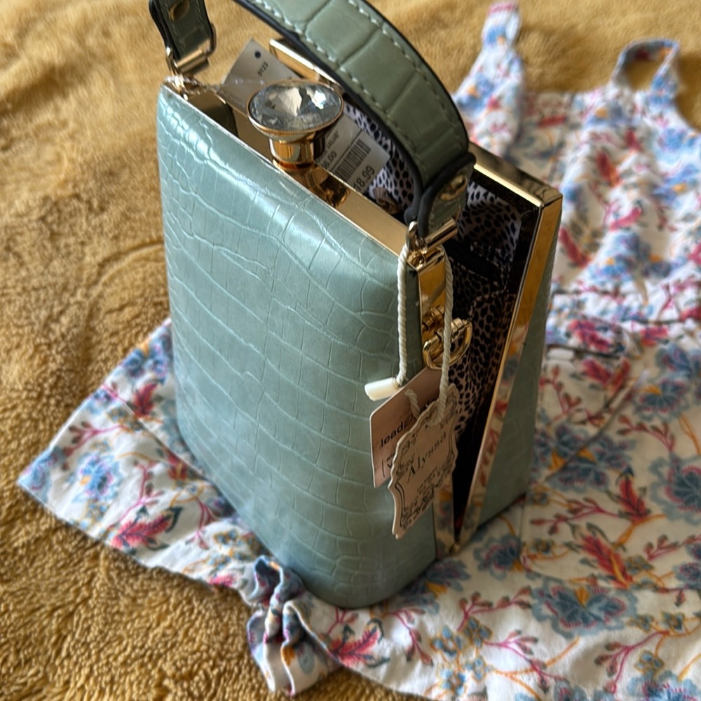 Alyssa Clutch Bag Purse, Interior‎ (NEW)